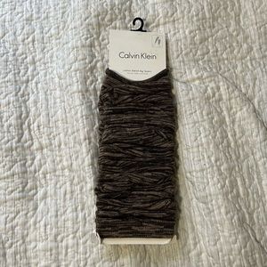 Calvin Klein leg warmers